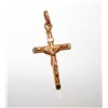 Image 2 : 14K Gold Italian Crucifix Cross Estate Jewelry