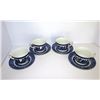Image 2 : English Blue Willow Bone China Set