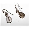 Image 2 : Vintage Zuni Lapis Opal Inlay Earrings
