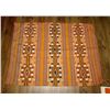 Image 2 : Vintage Southwestern Hand Woven Wool Rug Textile