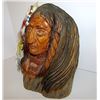 Image 2 : Vintage Native American Driftwood Carved Statue