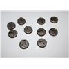 Image 2 : Vintage Native American Silver Button Covers