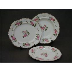 COALPORT DINNERWARES, first half of the 19th Century, an extensive service comprising six soup pl...