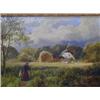 Image 1 : TURNER, GEORGE, (1843-1910) 'A Devonshire Homestead', oils on board, titled, signed and dated 189...