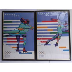 2 1998 Nagano Japan Winter Olympic Games  posters