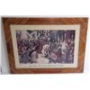Image 1 : Ornately carved & painted Russian frame