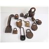 Image 1 : Collection of 12 assorted locks