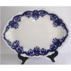 Flow Blue platter