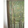 Image 5 : Oil on canvas wooded scene