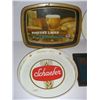 Image 2 : 3 beer advertising serving trays