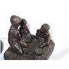 Image 3 : 2 bronze boy scouts statues