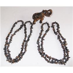 3 pieces of  tiger eye