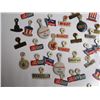 Image 5 : political campaign tabs/buttons/pins