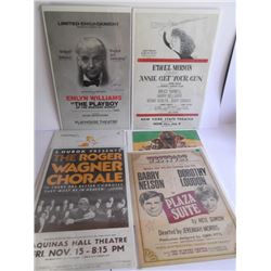 6 theatre posters