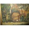 Image 4 : Large oil on canvas house landscape scene