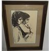 Image 1 : Mother & child litho signed  Moshe Gat