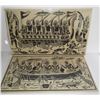 Image 1 : 2 Indian Deity embossed lithograph prints
