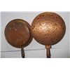 Image 5 : 2 antique brass bed warming pans