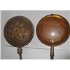 Image 5 : 2 antique brass bed warming pans