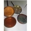 Image 6 : 2 antique brass bed warming pans