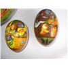 Image 2 : 4 Vintage Paper Mache Easter Egg Candy Containers
