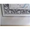 Image 10 : 2 framed map book plates