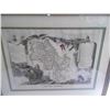 Image 3 : 2 framed map book plates