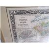 Image 8 : 2 framed map book plates