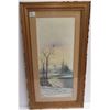 Image 1 : Pastel lake scene signed Lawson