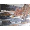 Image 2 : Stream in woods scene Print