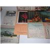 Image 3 : 10 assorted salesman sample calendars