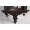 Image 2 : Large mahogany case wall hanging clock