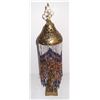 Image 3 : Mid-century Brass & beaded camel lamp