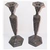 Image 1 : Pair of candlesticks by The Barbour Silver Co.