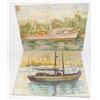 Image 1 : 2 sailboat paintings signed Schmidt