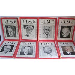 13 1930's Time weekly magazines