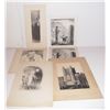 Image 1 : 6 lithographs & woodblock signed A. Truman
