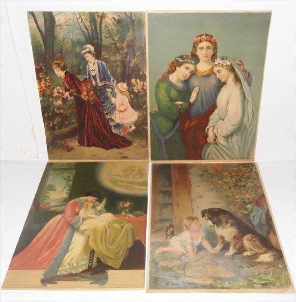 4 George Stinson & co. 1879 chromolithographs