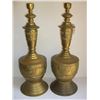 Image 1 : Pair of large brass brass candlesticks