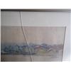 Image 2 : Watercolor ocean scene signed