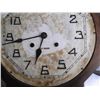 Image 8 : New Haven oak frame wall clock
