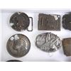 Image 5 : Collection of 16 assorted belt buckles