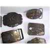 Image 6 : Collection of 16 assorted belt buckles