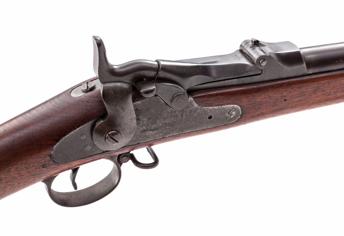 Springfield Model 1888 Rod Bayonet Single Shot Trapdoor Rifle