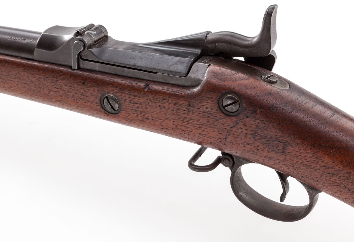 Springfield Model 1888 Rod Bayonet Single Shot Trapdoor Rifle