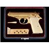 Image 1 : Eng'd/Gold Walther PP Semi-Automatic Pistol
