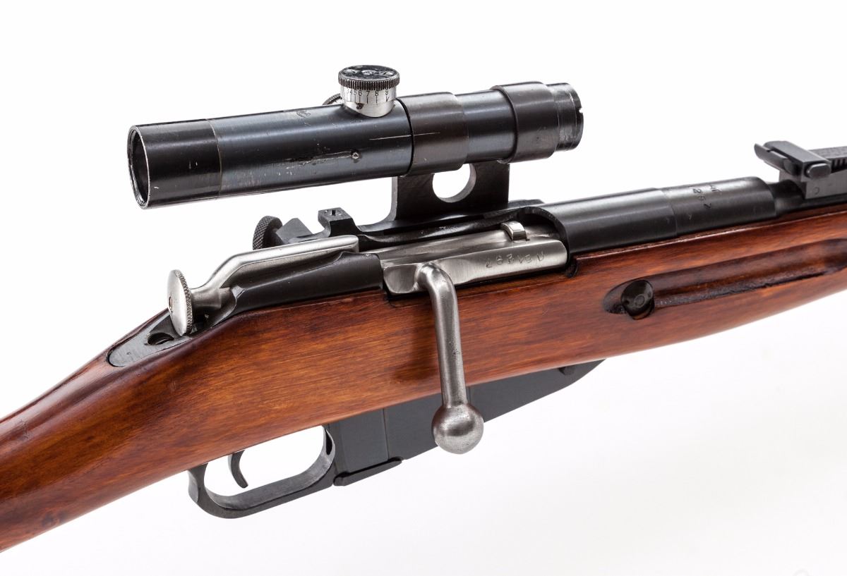 Russian Mosin-Nagant M.91/30 Sniper Rifle