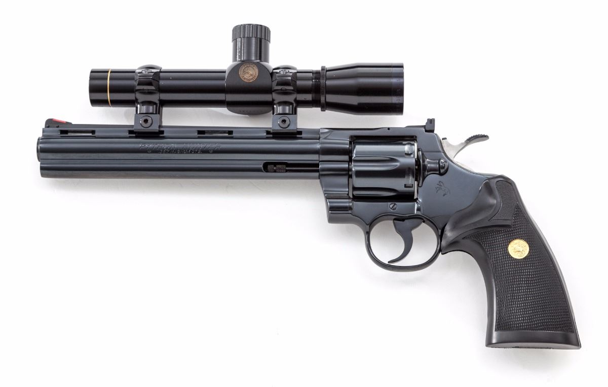 High Condition Colt Python Hunter DA Revolver
