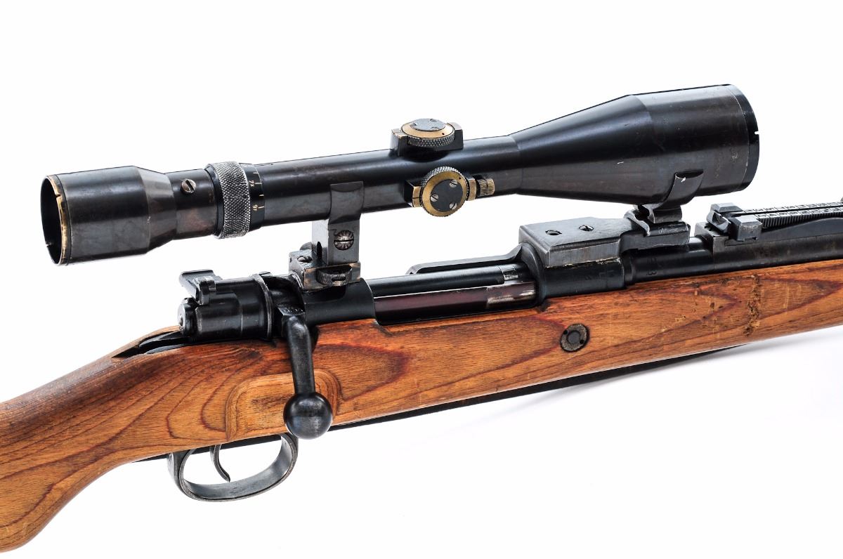 WWII German 98K Bolt Action Sniper Style Rifle