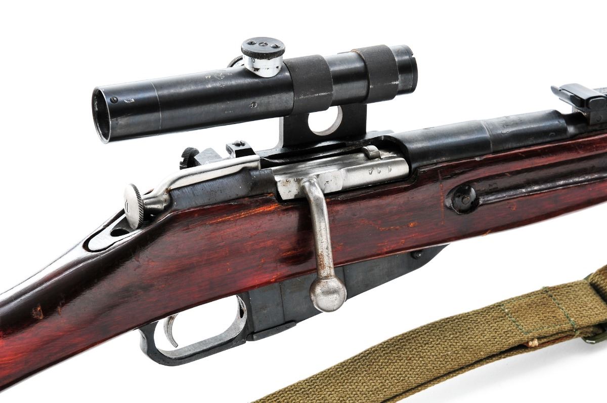 Russian Mosin-Nagant Model 91/30 BA Sniper Rifle